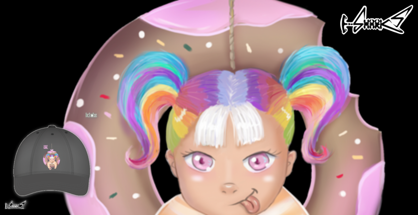 Articoli Bambini Donut Girl - Disegnato da : Karin Kop
