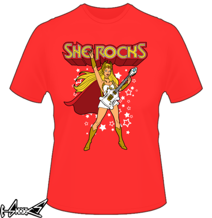 vendita magliette - She Rocks
