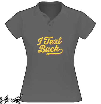 vendita magliette - I #Text Back