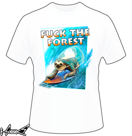 vendita magliette - FUCK THE FOREST