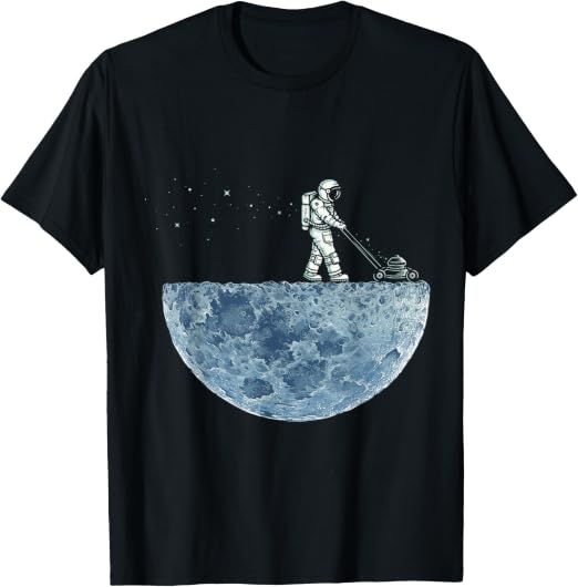 Mond Mähen Astronaut