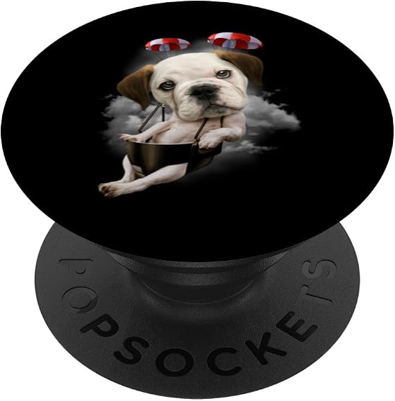 Cucciolo di cane paracadutismo