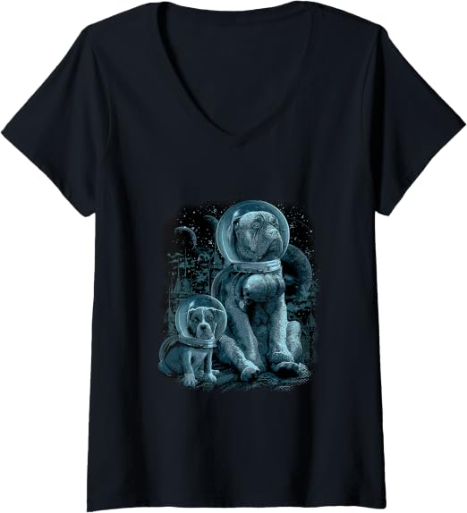 Cani astronauti tristi